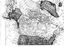 Image of Map: Northern half of North America